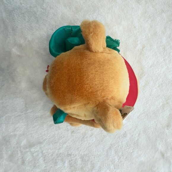 Disney Christmas X-mas Winnie The Pooh W/ Trumpet 12" Plush Doll - Picture 2 of 8